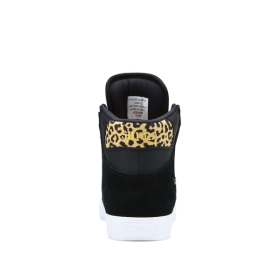 Supra Mens VAIDER Animal/Black/white High Top Shoes | CA-20871